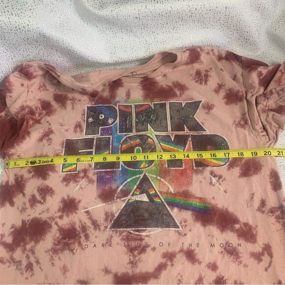 Pink Floyd Dark Side of the Moon Tie-dye Rainbow Women’s or Men’s - Picture 5 of 6